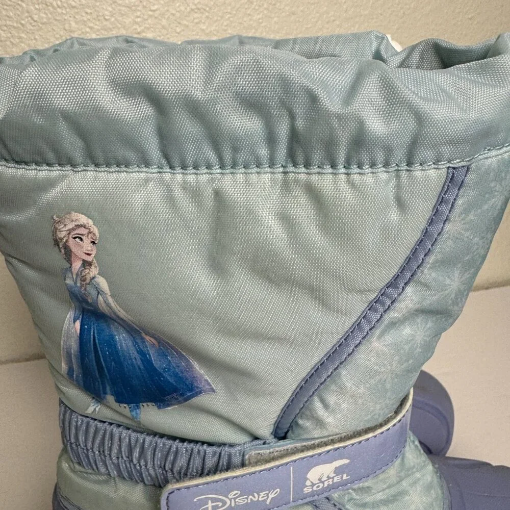 SOREL Disney’s Frozen Blue Snow Boots Size 3